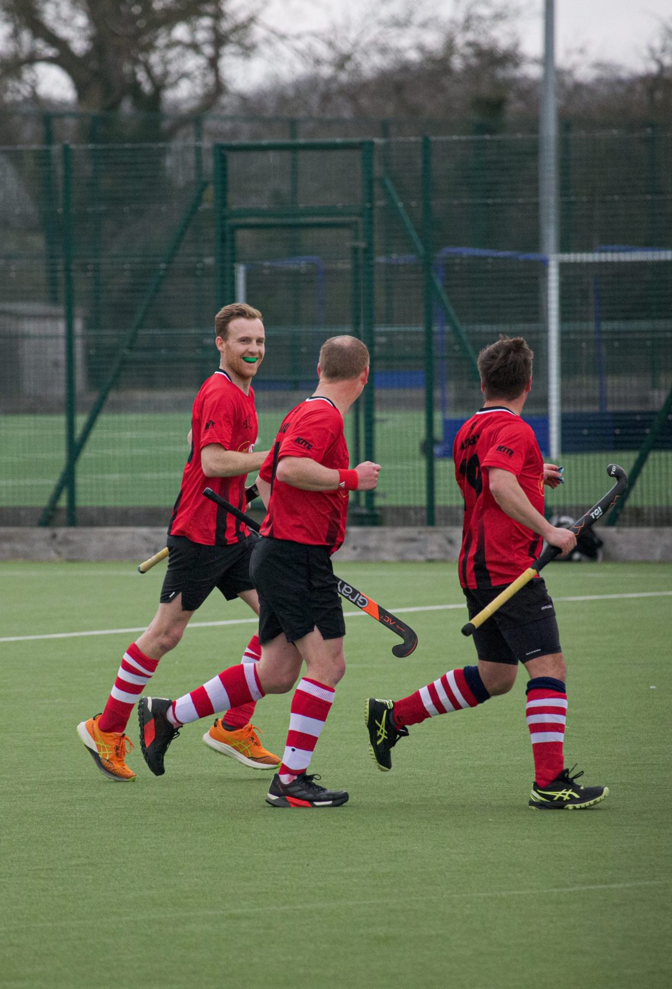 Oundle Hockey Club men's player in action